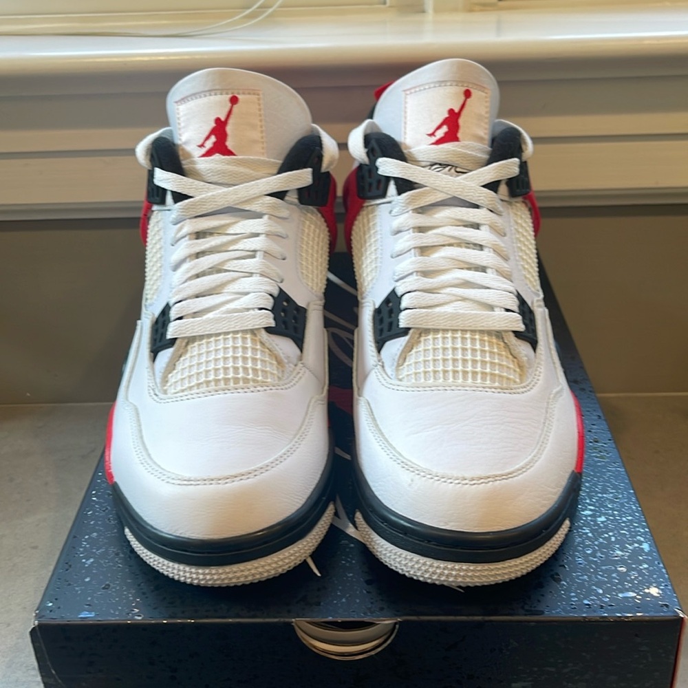 Nike Air Jordan 4 Retro white/red/black